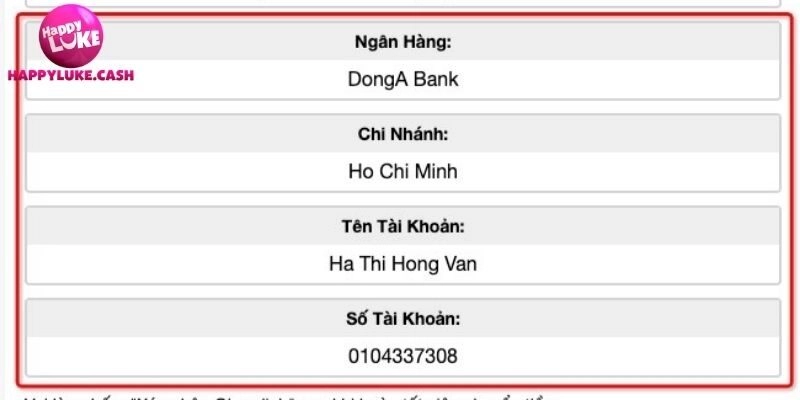 Những lưu ý khi thực hiện nạp tiền