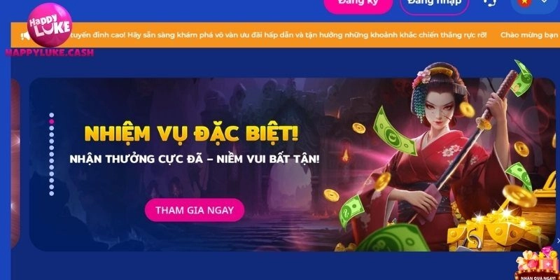 Web giả mạo HAPPYLUKE đang gây bất an cho cược thủ